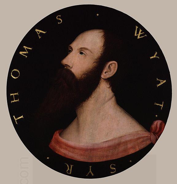 Hans holbein the younger Portrait of Sir Thomas Wyatt China oil painting art